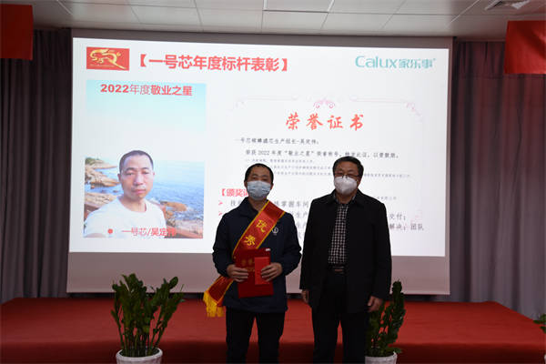 2022年度一號芯標桿